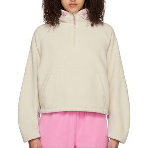 Outdoor Voices Primo Fleece with Pink Lined Hood